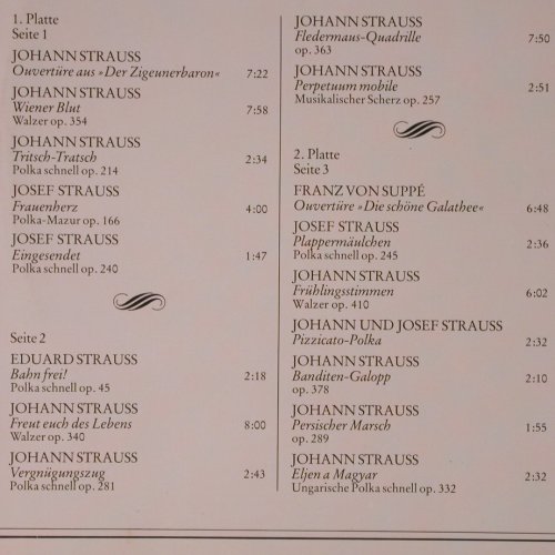 V.A.Neujahrskonzert in Wien: Das Schönste, 23 Tr., Club-Ed., Foc, Decca(66 180 1), D, 1977 - 2LP - K143 - 9,00 Euro