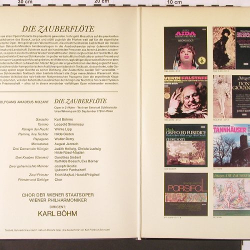 Mozart,Wolfgang Amadeus: Die Zauberflöte-Arien & Szenen, Foc, Decca(SX 21 173-M), D,  - LP - K144 - 6,00 Euro