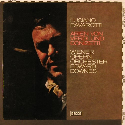 Pavarotti,Luciano: Arien von Verdi u.Donizetti, m-/vg+, Decca(6.41676 AS), D,  - LP - K153 - 6,00 Euro