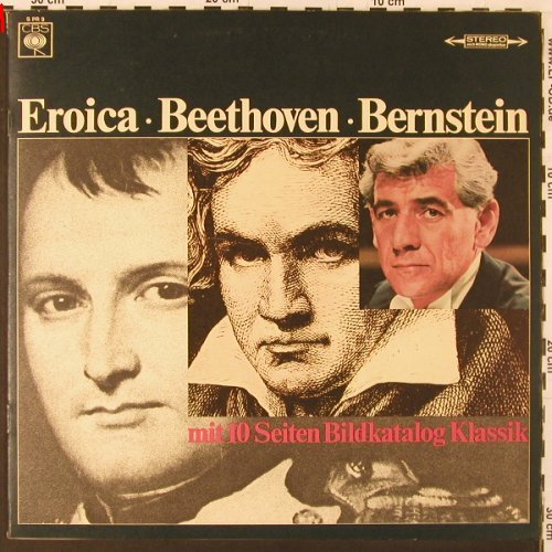 Beethoven,Ludwig van: Sinfonie Nr.3, Foc, m-/vg+, CBS(S PR 9), NL, 1967 - LP - K170 - 5,00 Euro