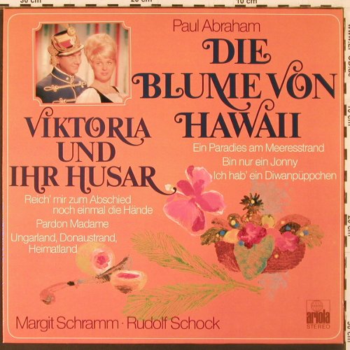 Abraham,Paul: Viktoria & ihr Husar/Blume v Hawaii, Ariola(206 231-280), D, Quersch,  - LP - K173 - 5,00 Euro