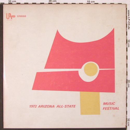 V.A.1972 Arizona All-State Music: Festival 15 Tr., Foc, UA(AUS-771-57662), US, m-/vg+, 1972 - 2LP - K181 - 6,00 Euro
