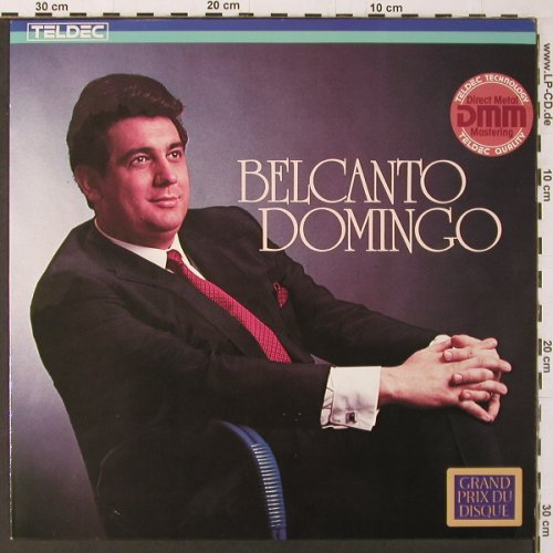 Domingo,Placido: Belcanto Domingo, Teldec(6.42954 AG), D, Ri, 1983 - LP - K190 - 7,50 Euro