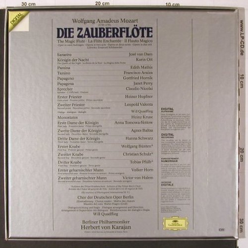 Mozart,Wolfgang Amadeus: Die Zauberflöte,Box, Deutsche Gramophon(26 178-4), D, Club.Ed, 1980 - 3LP - K196 - 17,50 Euro