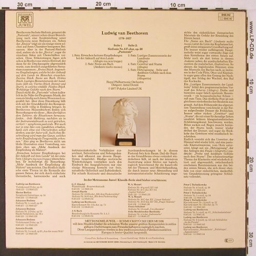 Beethoven,Ludwig van: Sinfonie Nr.6 - Pastorale, op.68, Metronome Juwel(0140.142), D, 1977 - LP - K199 - 6,00 Euro