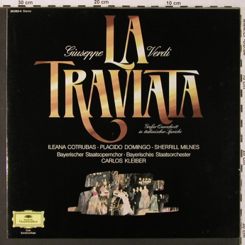 Verdi: La Traviata, gr.Querschnitt in ital, D.Gr.(26 263-4), D,  - LP - K215 - 6,00 Euro