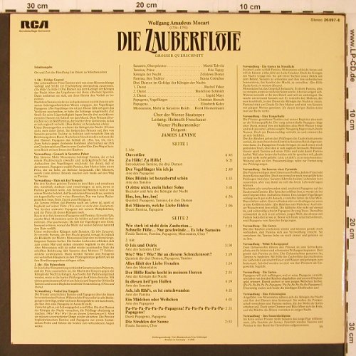 Mozart,Wolfgang Amadeus: Die Zauberflöte-Gr.Querschnitt, Sonocord(26 097-6), D, Ri, 1981 - LP - K222 - 6,00 Euro