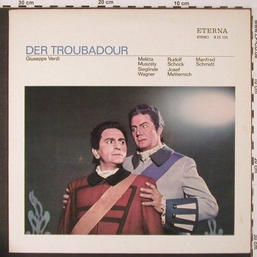 Verdi,Giuseppe: Der Troubadour-Opernquerschnitt, Eterna(8 25 135), DDR, 1971 - LP - K250 - 6,00 Euro