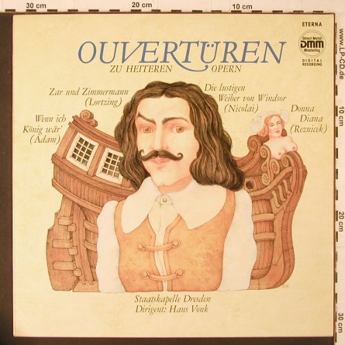 V.A.Overtüren zu heiteren Opern: Frau Diavolo, Martha, Zar u.Zimmerm, Eterna(7 25 158), DDR, 1988 - LP - K252 - 5,00 Euro