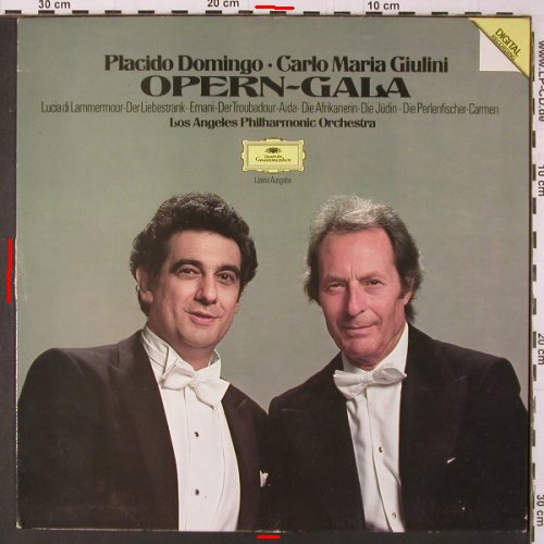 Domingo,Placido: Opern-Gala, m /vg+, Eterna(7 25 051), DDR, 1987 - LP - K257 - 5,00 Euro