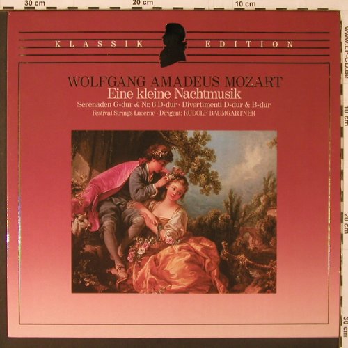 Mozart,Wolfgang Amadeus: Eine Kleine Nachtmusik / Divertim., Klassik Edition(40 735 3), D, 1976 - LP - K263 - 5,00 Euro