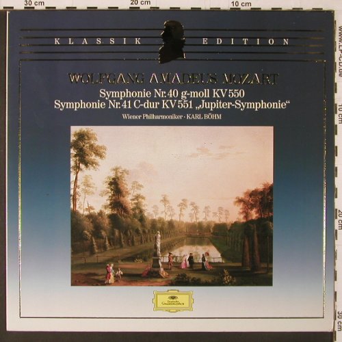 Mozart,Wolfgang Amadeus: Symphonie Nr.40 g-moll, kv 550, 551, D.Gr.(40 738 7), D, Ri, 1976 - LP - K264 - 5,00 Euro