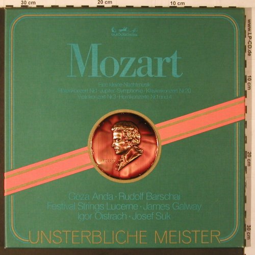 Mozart,Wolfgang Amadeus: Unsterbliche Meister, Box, Melodia/Eurodisc(88 454 XFK), D,  - 3LP - K270 - 12,50 Euro
