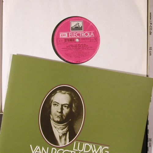 Beethoven,Ludwig van: Seine Freunde und Schüler, Box, EMI Electrola(C 187-30 202/05), D, m-/VG+, 1974 - 4LP - K273 - 12,50 Euro