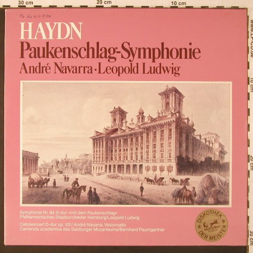 Haydn,Joseph: Paukenschlag-Sym. / Cellok. op.101, Eurodisc, ClubEd.(63 733), D, m-/vg+,  - LP - K277 - 6,00 Euro