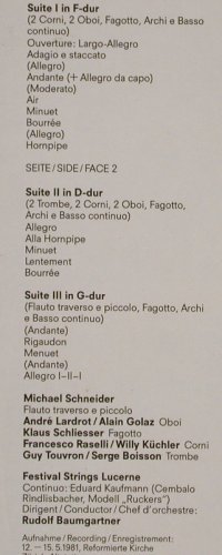 Händel,Georg Friedrich: Wassermusik, 1-3 Complete, Orbis(91 791 4), D, 1981 - LP - K285 - 6,00 Euro