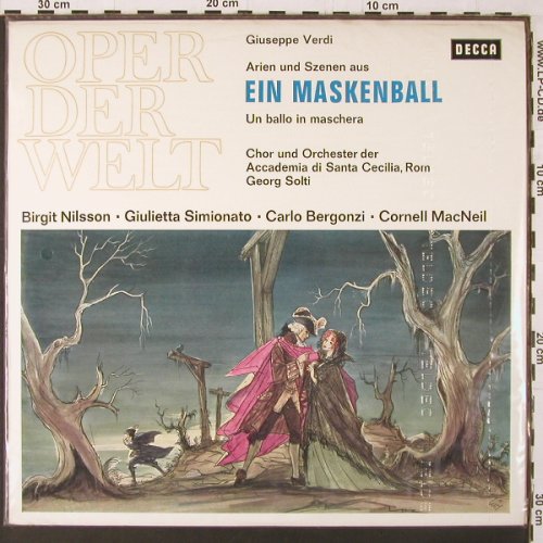 Verdi,Giuseppe: Ein Maskenball,Arien u.Szenen, ital, Decca(SXL 20 524-B), D, FS-New,  - LP - K311 - 12,50 Euro