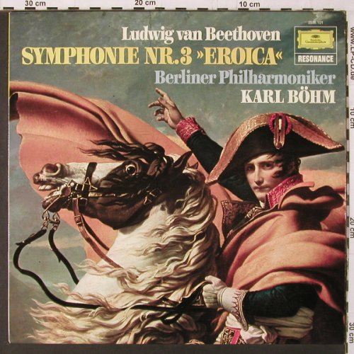 Beethoven,Ludwig van: Sinfonie Nr.3 Eroica, D.Gr. Resonance(2535 101), D, Ri, 1962 - LP - K317 - 7,50 Euro