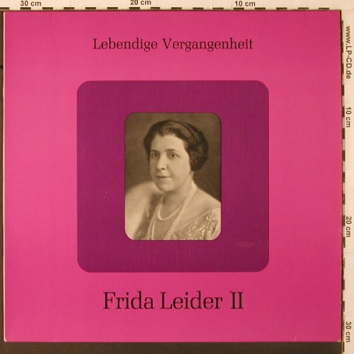 Leider,Frida: Lebendige Vergangenheit II, m-/vg+, LV(LV 145), A,  - LP - K357 - 6,00 Euro