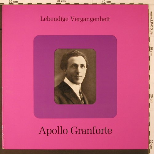 Granforte,Apollo: Lebendige Vergangenheit, vg+/vg+, LV(LV 90), A,  - LP - K367 - 5,00 Euro