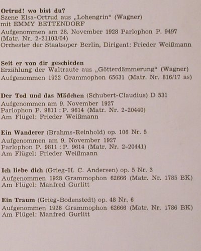 Branzell,Karin: Lebendige Vergangenheit II, m-/vg+, LV(LV 182), A,  - LP - K379 - 6,00 Euro