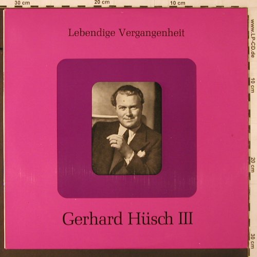 Hüsch,Gerhard: Lebendige Vergangenheit III,vg+/vg+, LV(LV 105), A,  - LP - K380 - 5,00 Euro