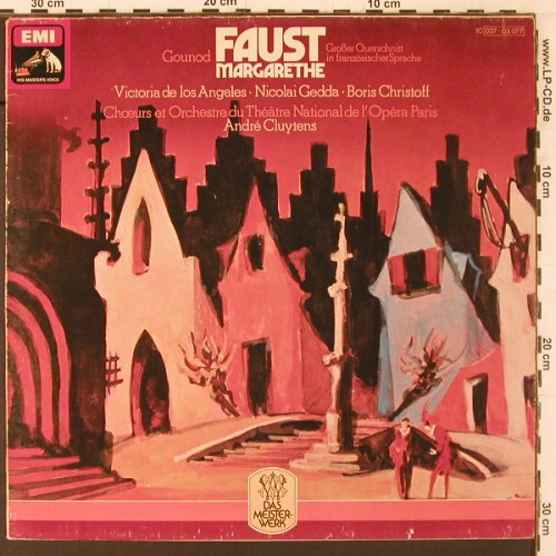 Gounod,Charles: Faust Margarethe - Gr.Quers. franz., EMI(037-03 077), D, m-/vg+, 1959 - LP - K409 - 6,00 Euro
