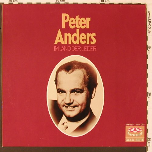 Anders,Peter: Im Land der Lieder (1966), Karussell(2415 092), D, Ri,  - LP - K412 - 6,00 Euro