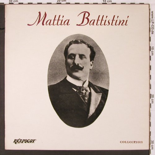 Battistini,Mattia: Collection, Rhapsody(RHA 6011), UK,  - LP - K415 - 7,50 Euro