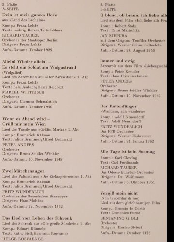 V.A.Unvergessene Stimmen: Die Grossen Tenöre, 27 Tr., Foc, Parnass(62 528), D, Mono,  - 2LP - K419 - 7,50 Euro