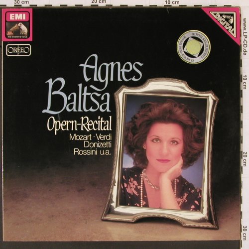 Baltsa,Agnes: Opern-Recital, Mozart, Verdi..u.a., EMI(067-64 563 T), D, vg+/m-, 1981 - LP - K426 - 5,00 Euro