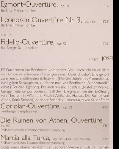 Beethoven,Ludwig van: Ouvertüren, Egmond, Leonore.., Telefunken Aspekte(6.41318 AH), D, Ri,  - LP - K447 - 7,50 Euro