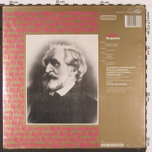Verdi,Giuseppe: Requiem, Foc, FS-New/Cover vg-, EMI(1009373), F,  - 2LP - K464 - 6,00 Euro