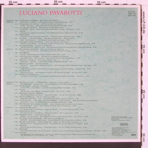 Pavarotti,Luciano: Pavarottissimo, Foc, Dino(DLP 1911), D, 1988 - 2LP - K468 - 7,50 Euro