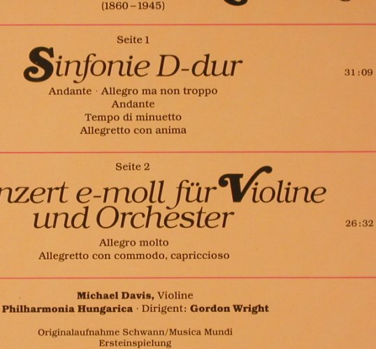von Reznicek,Emil Nikolaus: Sinfonie d-dur, Ersteinspielung, Sonocord(26 520-7), D, 1985 - LP - K470 - 9,00 Euro