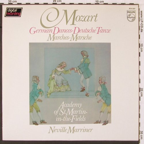 Mozart,Wolfgang Amadeus: German Dances, Marches, Philips(6514 207), NL, 1982 - LP - K473 - 7,50 Euro