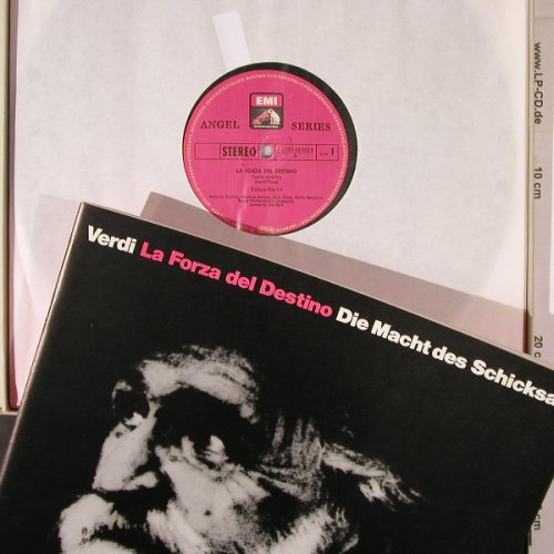 Verdi,Giuseppe: La Forza del Destino, Box, EMI Angel Series(C 153-02 022/25), D, 1970 - 4LP - K496 - 20,00 Euro