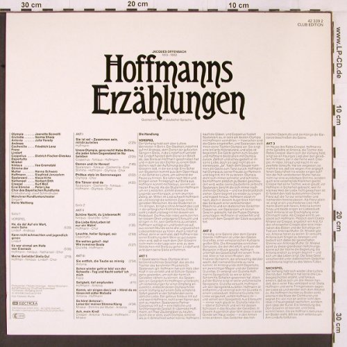 Offenbach,Jacques: Hoffmann's Erzählungen - Gr.Quers., EMI(42 339 2), D, 1979 - LP - K517 - 6,00 Euro