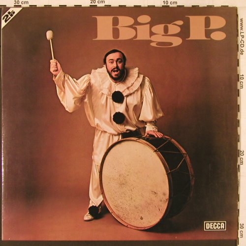 Pavarotti,Luciano: Big P., Foc, Decca(6.48142 DY), D,  - 2LP - K522 - 7,50 Euro