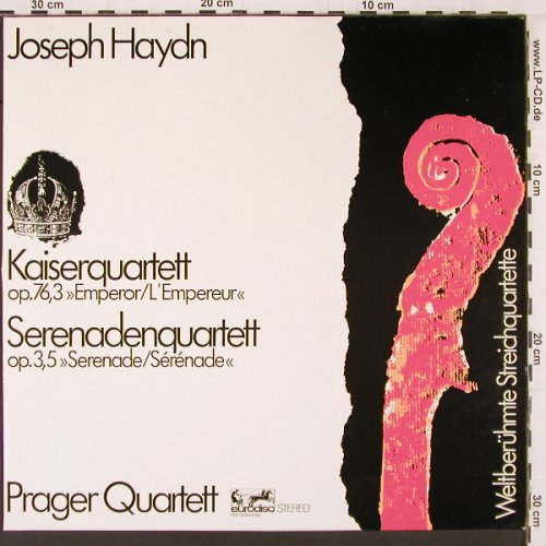 Haydn,Joseph: Kaiserquartett / Serenadenquartett, Eurodisc Club Ed.(61 213), D, Ri, 1979 - LP - K533 - 7,50 Euro