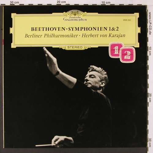 Beethoven,Ludwig van: Sinfonien Nr.1 & Nr.2, Deutsche Gramophon(2535 301), D, 1963 - LP - K537 - 7,50 Euro