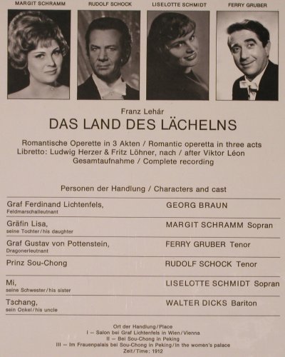 Lehar,Franz: Das Land des Lächelns, Box, FS-New, Eurodisc Club Ed.(61230), D,  - 2LP - K554 - 20,00 Euro
