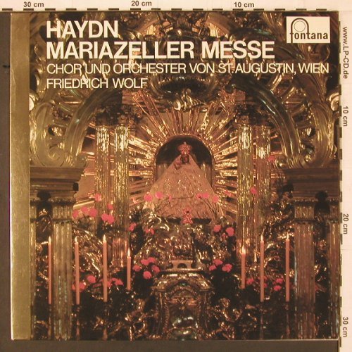 Haydn,Joseph: Mariazeller Messe, St.Augustin Wien, Philips/Fontana(6598 540), NL, 1975 - LP - K559 - 6,00 Euro