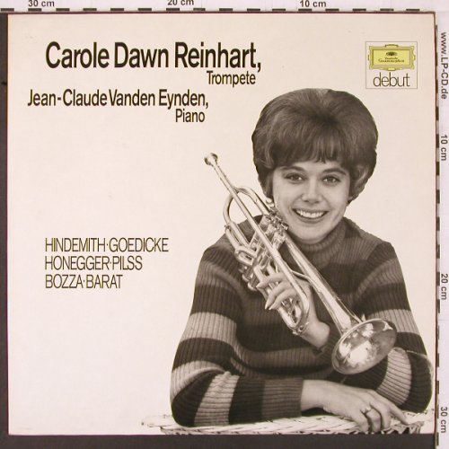 Dawn Reinhart,Carole: Jean-Claude Vanden Eynden, piano, D.Gr. Debut(2555 008), D, 1973 - LP - K561 - 7,50 Euro