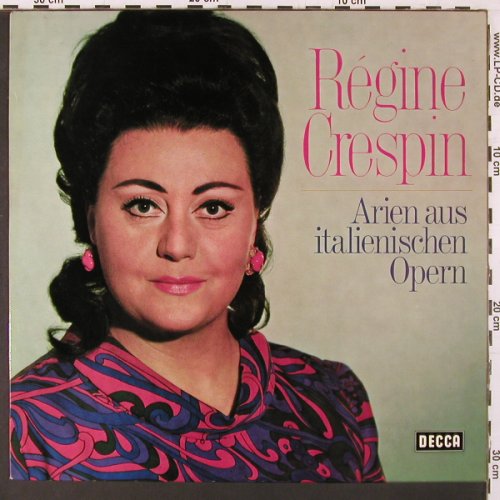 Crespin,Regine: Arien aus Italienischen Opern, Decca(SAD 22 032), D,  - LP - K56 - 7,50 Euro