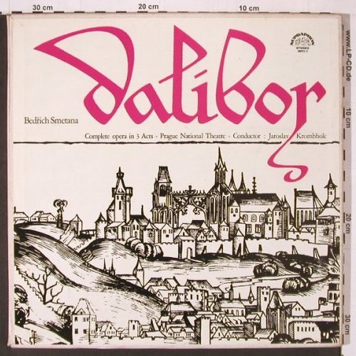 Smetana,Bedrich: Dalibor, Box, m-/vg+, Supraphon(50971/3), CSSR, 1968 - 3LP - K572 - 15,00 Euro