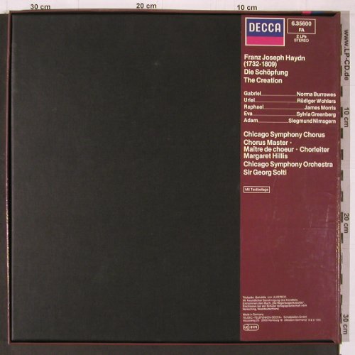 Haydn,Joseph: Die Schöpfung,Box, Decca(6.35600 FA), D, 1982 - 2LP - K574 - 12,50 Euro