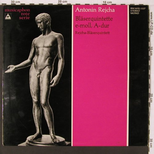 Rejcha,Antonin: Bläserquintette e-moll, A-dur op.91, Bärenreiter(BM 30 SL 1227), D, 1972 - LP - K576 - 9,00 Euro