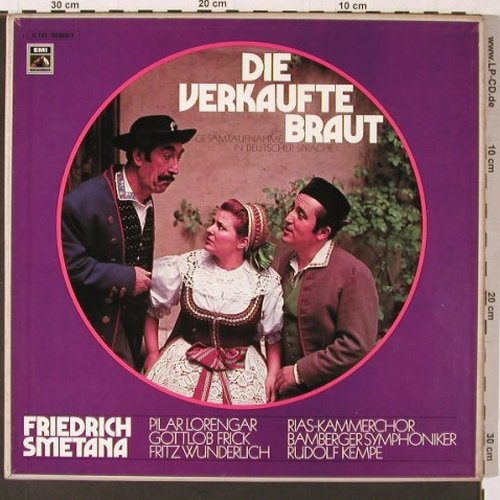 Smetana,Friedrich: Die Verkaufte Braut, Box, EMI Electrola(C 153-28 922/3), D,  - 2LP - K585 - 12,50 Euro