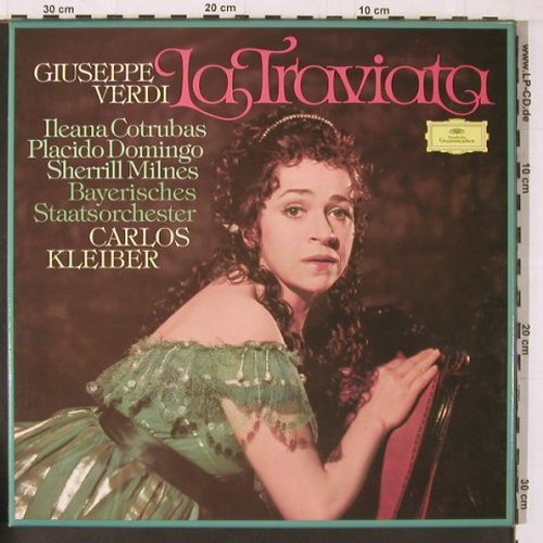Verdi,Giuseppe: La Traviata, Box, Deutsche Gramophon(2707 103), D, 1977 - 2LP - K592 - 9,00 Euro